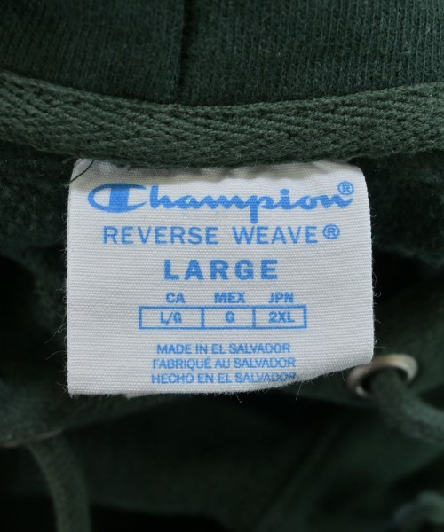 CHAMPION（チャンピオン）パーカー 緑 サイズ:L メンズ/2200633291167