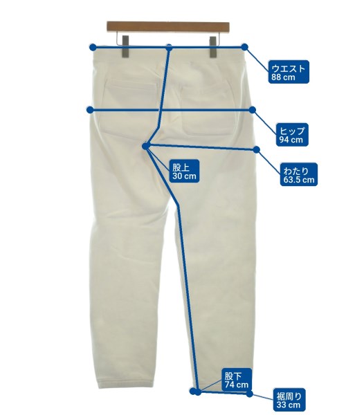 CHAMPION（チャンピオン）スウェットパンツ 白 サイズ:XL メンズ/2200649809165