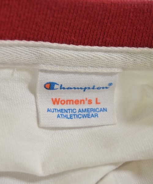 CHAMPION（チャンピオン）Tシャツ・カットソー 白 サイズ:L レディース/2200650338128