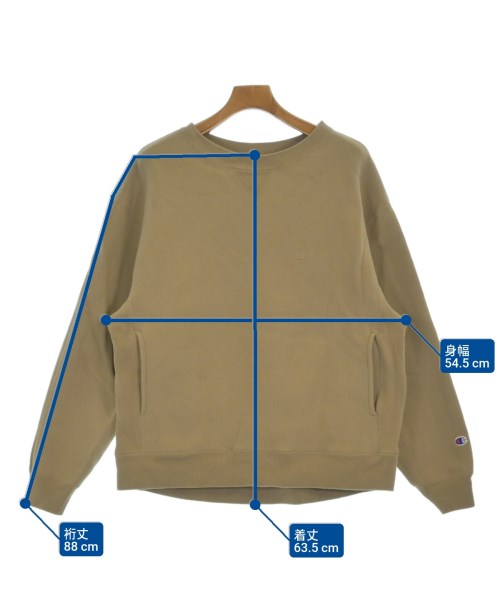 CHAMPION（チャンピオン）スウェット ベージュ サイズ:M レディース/2200643641303