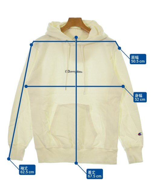 CHAMPION（チャンピオン）パーカー 白 サイズ:S メンズ/2200651496063