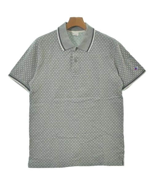CHAMPION(チャンピオン)ポロシャツ グレー サイズ:L/2200640042301