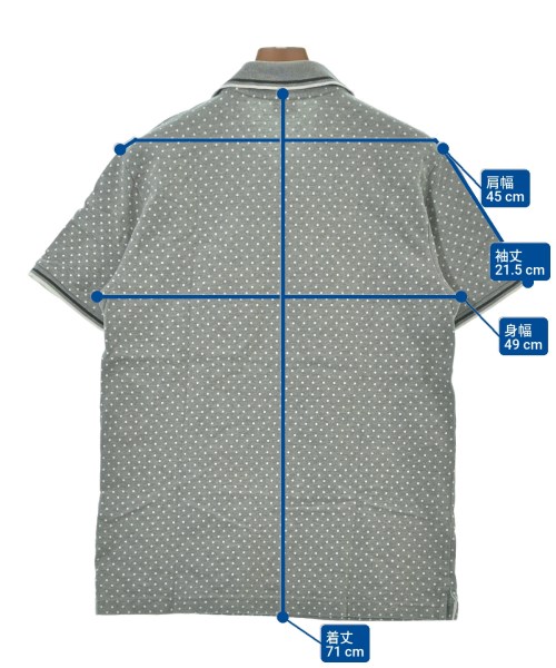 CHAMPION（チャンピオン）ポロシャツ グレー サイズ:L メンズ/2200640042301