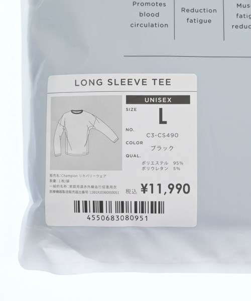 CHAMPION（チャンピオン）Tシャツ・カットソー 黒 サイズ:L メンズ/2200652410235