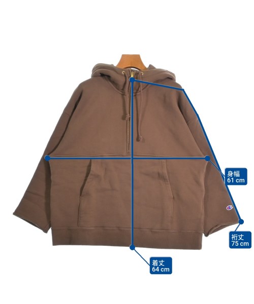 CHAMPION（チャンピオン）スウェット 茶 サイズ:M レディース/2200652730036