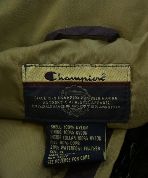 CHAMPION（チャンピオン）ダウンジャケット/ダウンベスト 紫 サイズ:XL メンズ/2200652906097