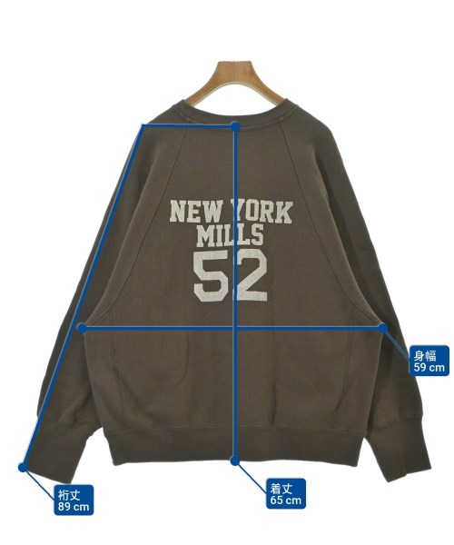 CHAMPION（チャンピオン）スウェット 茶 サイズ:L レディース/2200647037034