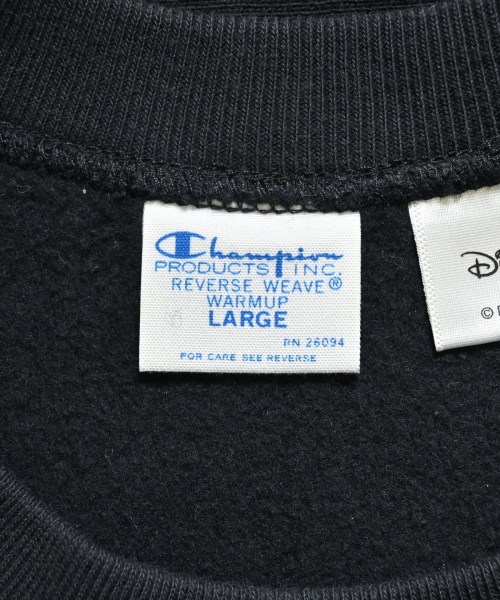 CHAMPION（チャンピオン）スウェット 黒 サイズ:F レディース/2200653869032