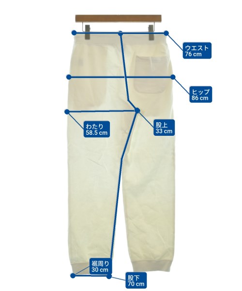 CHAMPION（チャンピオン）スウェットパンツ 白 サイズ:L メンズ/2200646385204