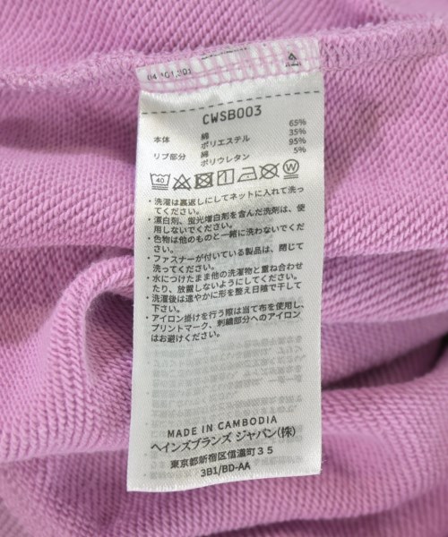 CHAMPION（チャンピオン）スウェット 紫 サイズ:F レディース/2200649468126