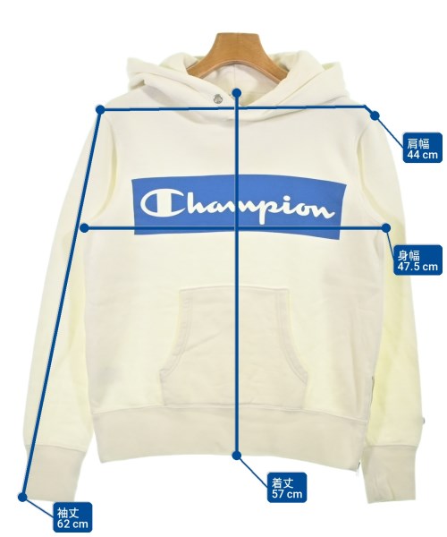 CHAMPION（チャンピオン）パーカー 白 サイズ:S レディース/2200701608132