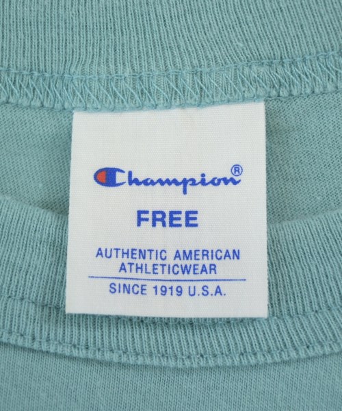 CHAMPION（チャンピオン）Tシャツ・カットソー 青 サイズ:F レディース/2200699583022