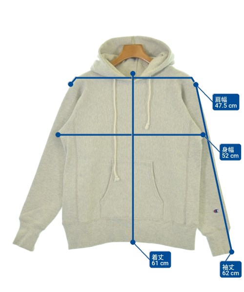 CHAMPION（チャンピオン）パーカー グレー サイズ:L レディース/2200701410063
