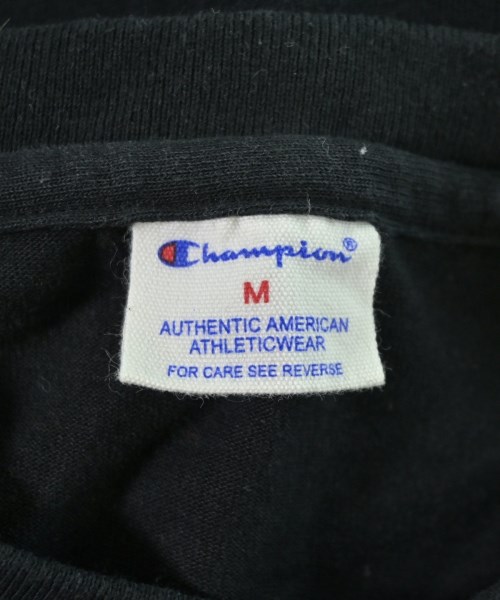 CHAMPION（チャンピオン）Tシャツ・カットソー 黒 サイズ:M メンズ/2200696241062