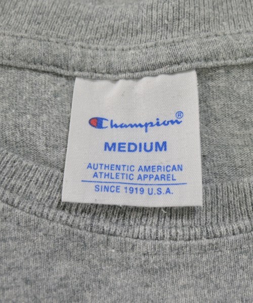 CHAMPION（チャンピオン）Tシャツ・カットソー グレー サイズ:M レディース/2200703928030