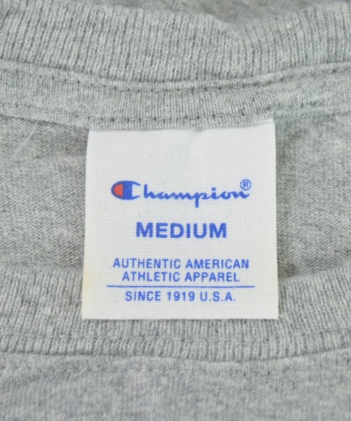 CHAMPION（チャンピオン）Tシャツ・カットソー グレー サイズ:M レディース/2200703439116