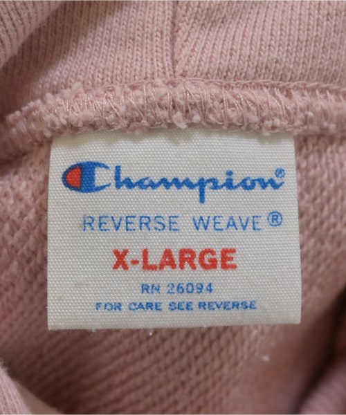 CHAMPION（チャンピオン）パーカー ピンク サイズ:XL メンズ/2200703792013