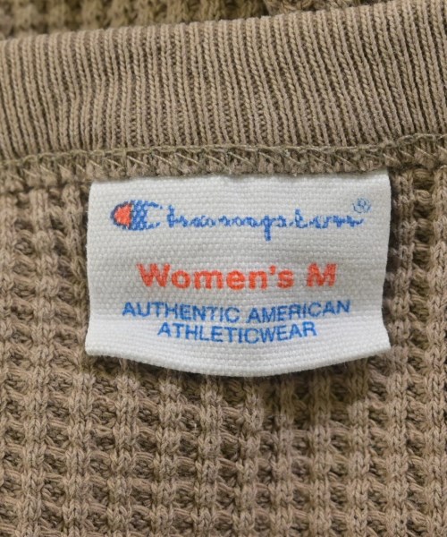 CHAMPION（チャンピオン）Tシャツ・カットソー ベージュ サイズ:M レディース/2200704879096