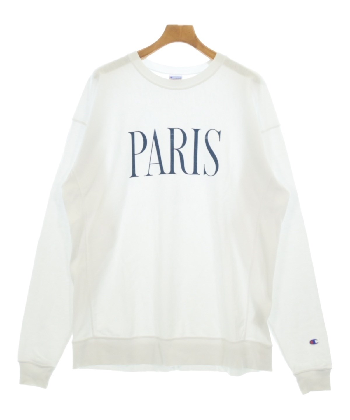 CHAMPION（チャンピオン）スウェット 白 サイズ:L メンズ