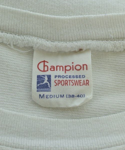 CHAMPION（チャンピオン）Tシャツ・カットソー 白 サイズ:M レディース/2200706308051