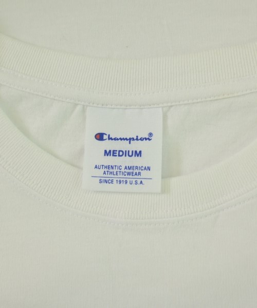 CHAMPION（チャンピオン）Tシャツ・カットソー 白 サイズ:M レディース/2200701641054