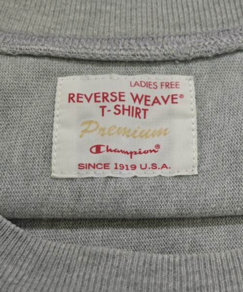 CHAMPION（チャンピオン）Tシャツ・カットソー グレー サイズ:F レディース/2200708435045