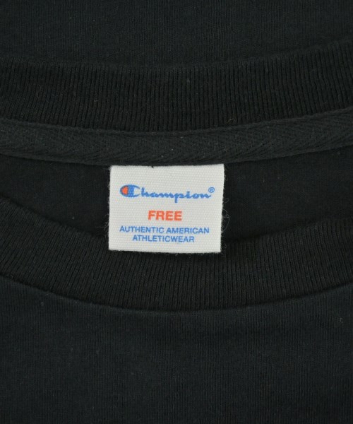 CHAMPION（チャンピオン）Tシャツ・カットソー 黒 サイズ:F レディース/2200709616139