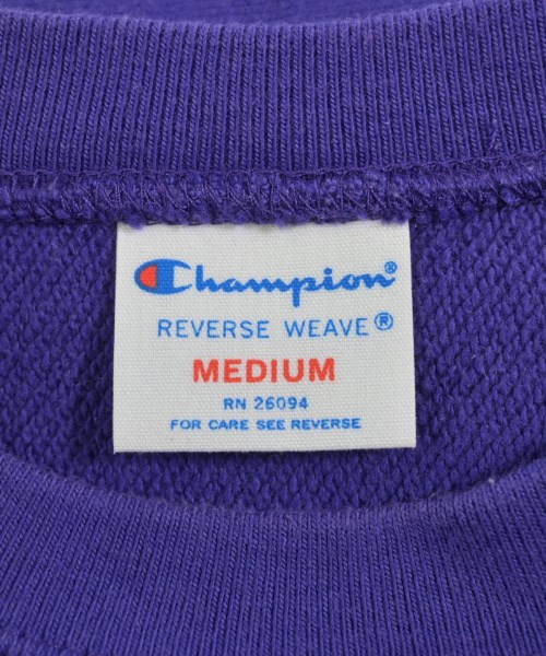 CHAMPION（チャンピオン）スウェット 紫 サイズ:M メンズ/2200710437051