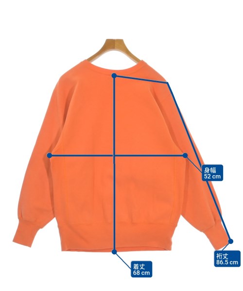 CHAMPION（チャンピオン）スウェット オレンジ サイズ:L メンズ/2200659390066