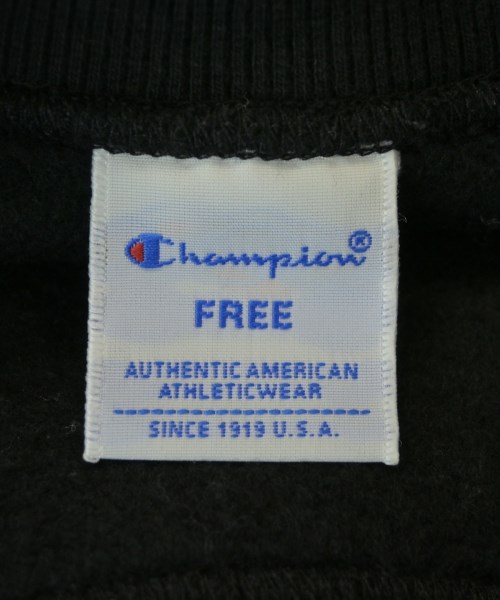 CHAMPION（チャンピオン）スウェット 黒 サイズ:F レディース/2200661026045