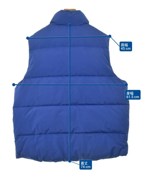 CHAMPION（チャンピオン）ダウンジャケット/ダウンベスト 青 サイズ:L メンズ/2200665115011