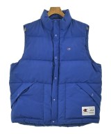CHAMPION（チャンピオン）ダウンジャケット/ダウンベスト 青 サイズ:L メンズ/2200665115011