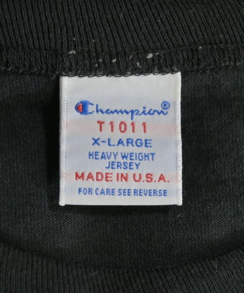 CHAMPION（チャンピオン）Tシャツ・カットソー 黒 サイズ:XL メンズ/2200665219306