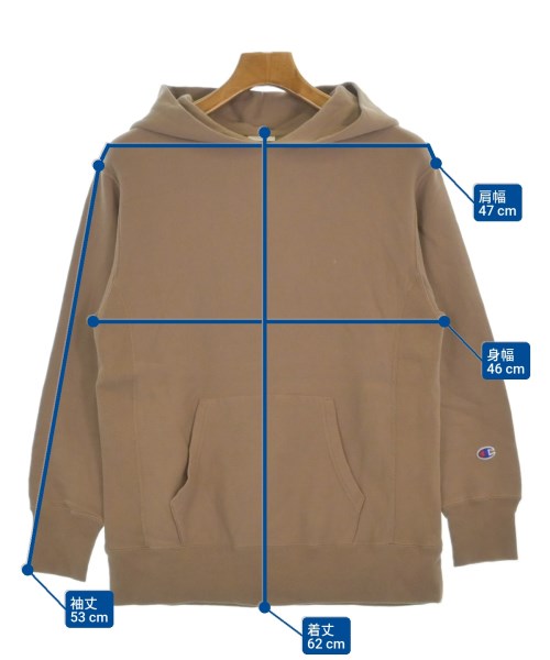 CHAMPION（チャンピオン）パーカー 茶 サイズ:M レディース/2200663153404
