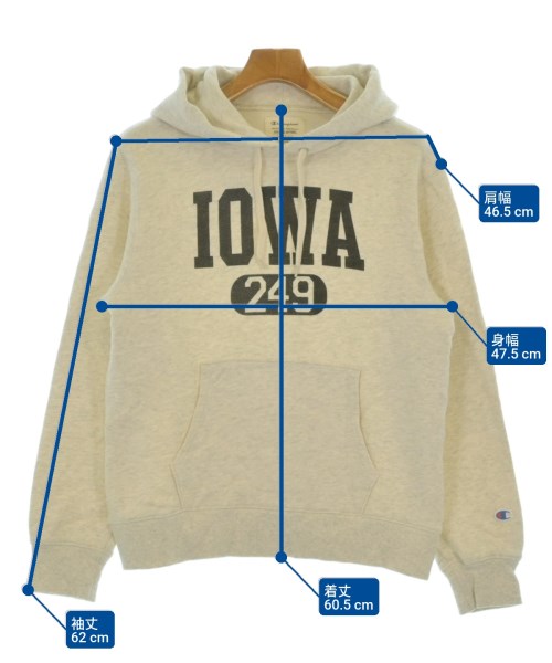 CHAMPION（チャンピオン）パーカー 白 サイズ:M レディース/2200666594051