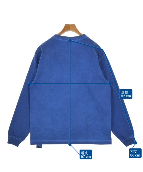 CHAMPION（チャンピオン）Tシャツ・カットソー 青 サイズ:M メンズ/2200667347274