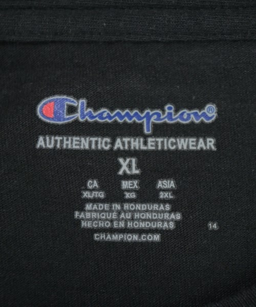 CHAMPION（チャンピオン）Tシャツ・カットソー 黒 サイズ:XL メンズ/2200665685132