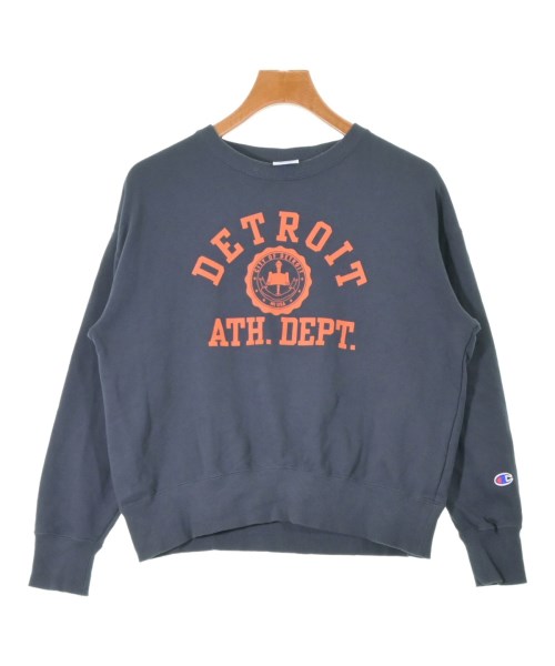 CHAMPION（チャンピオン）スウェット 紺 サイズ:L レディース/2200668748063