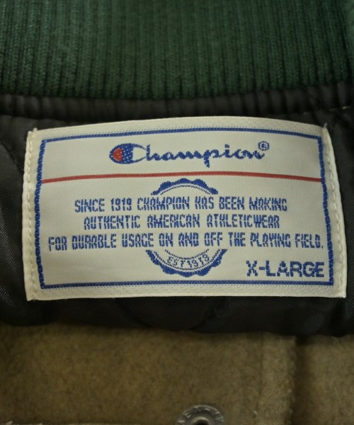 CHAMPION（チャンピオン）スタジャン ベージュ サイズ:XL メンズ/2200670214013