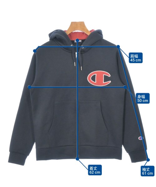 CHAMPION（チャンピオン）パーカー 紺 サイズ:M メンズ/2200670668052