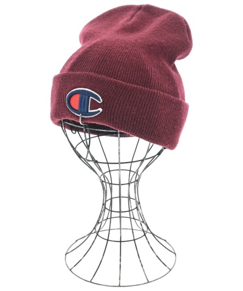 CHAMPION(チャンピオン)ニットキャップ・ビーニー 赤 サイズ:F/2200667815049
