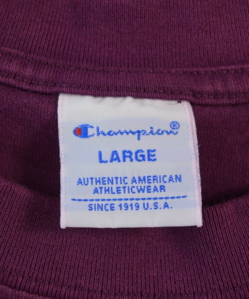 CHAMPION（チャンピオン）Tシャツ・カットソー 赤 サイズ:L メンズ/2200724936137