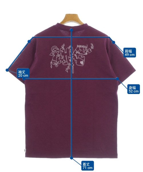 CHAMPION（チャンピオン）Tシャツ・カットソー 赤 サイズ:L メンズ/2200724936137