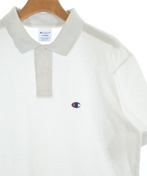 CHAMPION（チャンピオン）ポロシャツ 白 サイズ:XL メンズ/2200729898072
