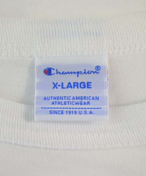 CHAMPION（チャンピオン）Tシャツ・カットソー 白 サイズ:XL メンズ/2200723722069