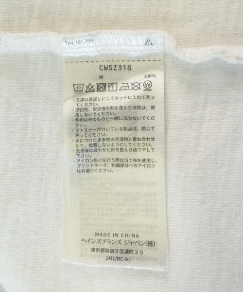 CHAMPION（チャンピオン）ノースリーブ 白 サイズ:L レディース/2200726238093