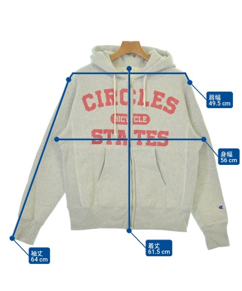 CHAMPION（チャンピオン）パーカー グレー サイズ:L メンズ/2200729581011