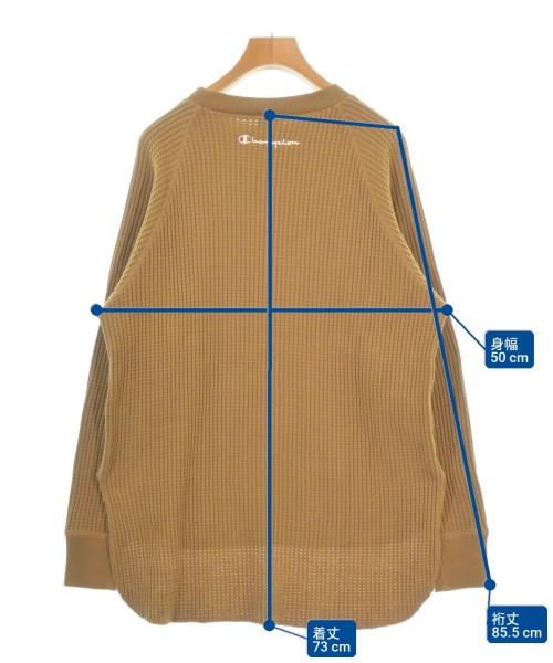 CHAMPION（チャンピオン）Tシャツ・カットソー ベージュ サイズ:M レディース/2200729239097