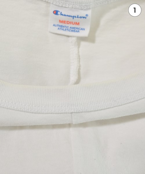 CHAMPION（チャンピオン）Tシャツ・カットソー 白 サイズ:M レディース/2200687303106