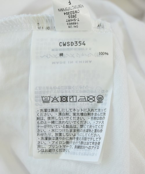 CHAMPION（チャンピオン）Tシャツ・カットソー 白 サイズ:F レディース/2200714121116